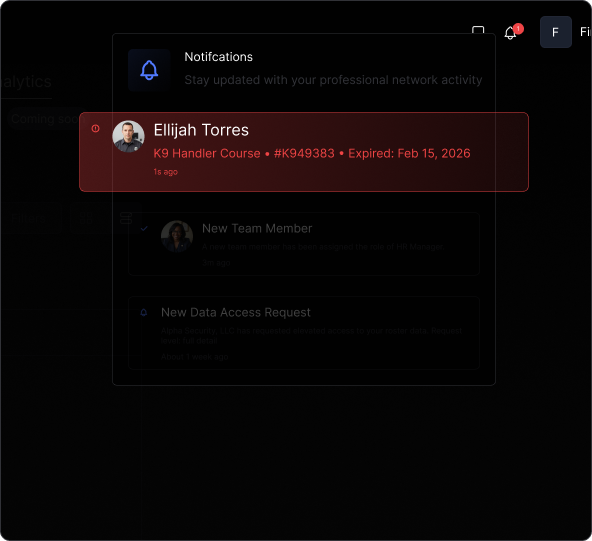 Configurable alerts and notifications