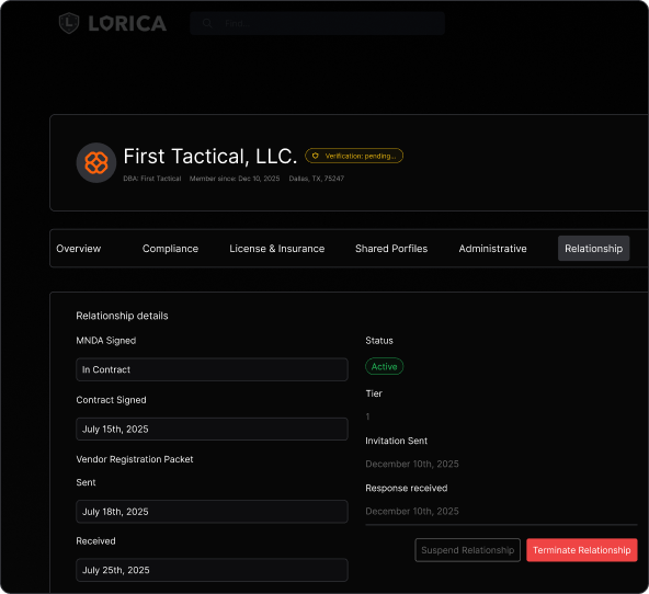 Relationship context and notes